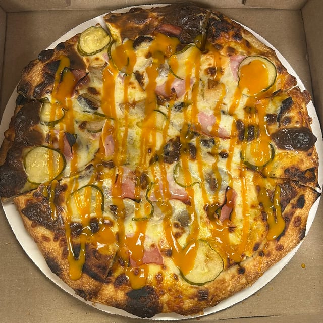 Cubano Pizza.