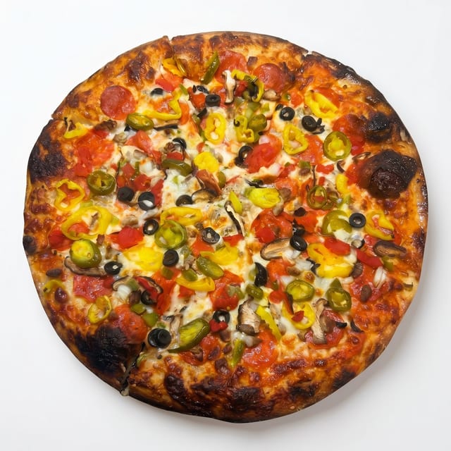 Deluxe Pizza.